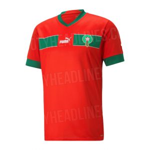 maillot maroc coupe du monde 2022