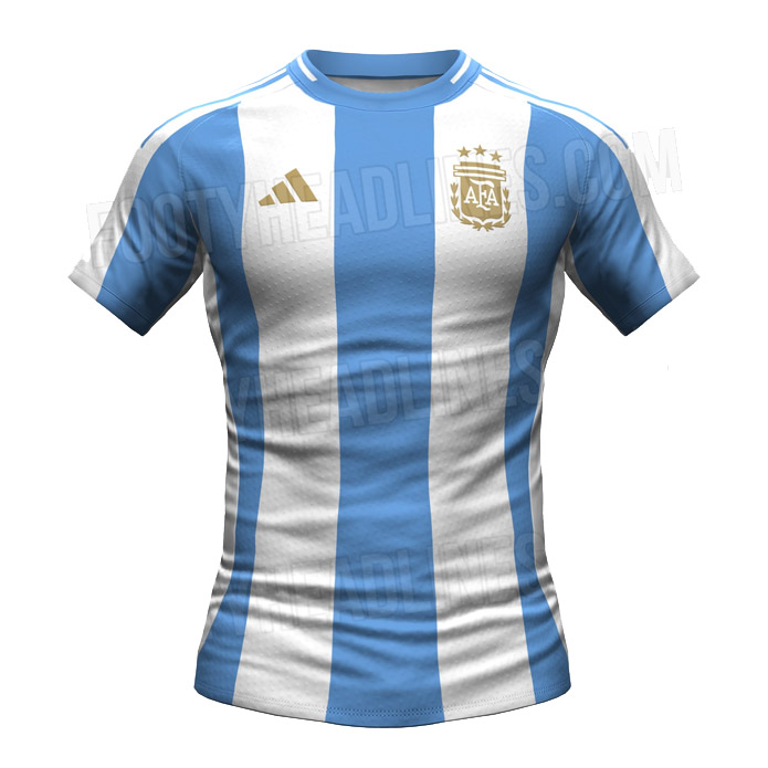 Maillot Argentine 2024 Domicile Homme (Copa America)